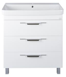 TMP TRIO 65 álló fürdőszobabútor - Sanovit SOFT - 13065 mosdóval - 65 x 45,5cm