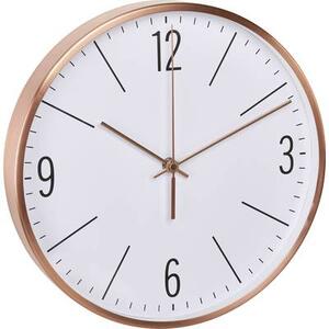 TFA Dostmann Rádiójel vezérlésű csendes falióra 300 x 45 mm, vörösréz, (60.3534.51)