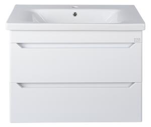TMP SHARP 65 fali fürdőszobabútor - Sanovit SOFT - 13065 mosdóval - 65 x 45,5 cm
