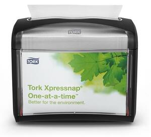 TORK Szalvéta adagoló N4 rendszer 155x201x150 mm Xpressnap fekete