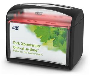 TORK Szalvéta adagoló N4 rendszer 155x201x150 mm Xpressnap fekete