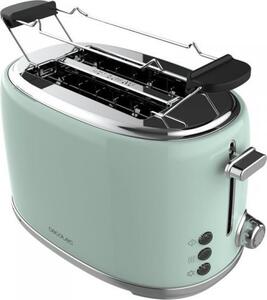 CECOTEC Toast&Taste 1000 Retro Double Green kenyérpirító 3230