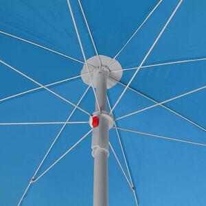 CORAL világoskék dönthető strand napernyő 180 cm