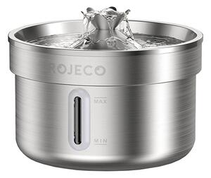ROJECO Rozsdamentes acél szökőkút itató 2L