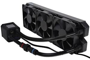 Alphacool Eisbaer 360 AIO Processzor Hűtő 360mm Fekete