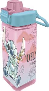 Kids Licensing Lilo és Stitch Műanyag Szögletes Gyerek Kulacs 500 ml - Mintás