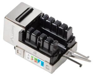 Lanberg RJ45 aljzat - LSA FTP aljzat Cat.6 Keystone modul