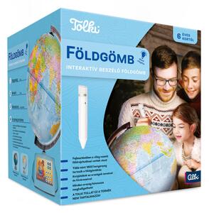 TOLKI Interaktív Földgömb LED világítással