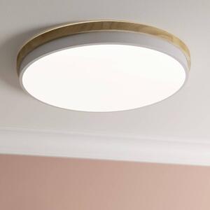Brilliant Baarlo LED-es mennyezeti lámpa LED Fixen beépített LED-es 36 W Fehér (matt), Fa (G80846/75)