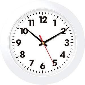 EUROTIME Kvarc Falióra 30.5 cm Fehér (80511-00)