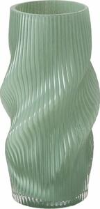 Boltze Wazon szklany gnieciony kształt VERESE, 30 cm