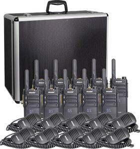 MAAS Elektronik Team-Set PT-375 KEP-360-K PMR készülék 10 részes készlet (150114)