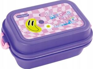 Keyroad Uzsonnás doboz, 2 szintes, lányos, Smiley, (KR973138)