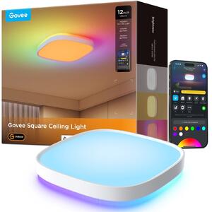 Govee RGBICWW Smart Duál mennyezeti lámpa, Matter, 2400 lm, 30 cm