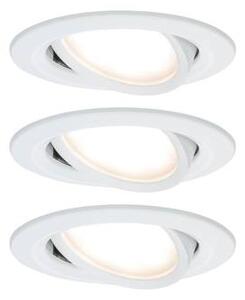 Beépíthető lámpa 3 részes készlet LED LED 19.5 W Paulmann 93485 Nova Fehér (matt)