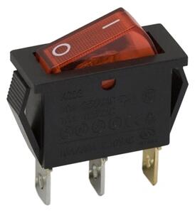 Billenő Kapcsoló Piros 10A-250V (3009050PI)
