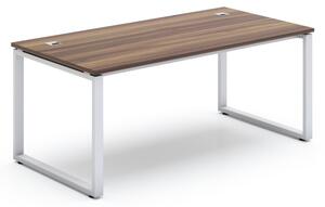 SimpleOffice asztal 180 x 90 cm, dió / fehér