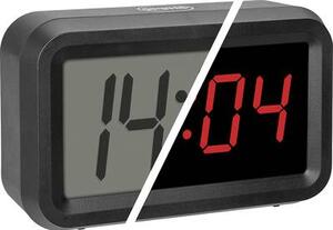 TFA Dostmann (60.2038.01) Kvarc Ébresztőóra Fekete Riasztási idők 1 Nagy kijelző