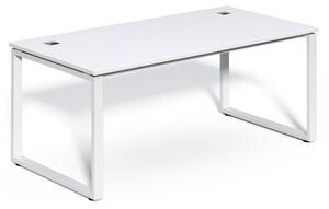 SimpleOffice asztal 180 x 90 cm, fehér / fehér