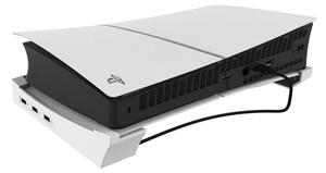 IPega USB HUB (4 USB aljzat, vízszintes állvány, PlayStation 5 Slim/5 Pro kompatibilis) FEHÉR (PG-P5S008)