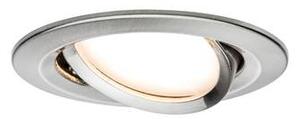 Beépíthető lámpa LED LED 6.5 W Paulmann 93446 Nova Nemesacél (matt)