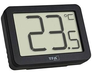 TFA Dostmann Digitales Thermometer Hőmérő Fekete (30.1065.01)