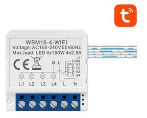Avatto WSM16-W4 TUYA Curtain Intelligens kapcsoló modul