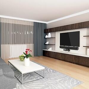 Av Rtv Shelf For Tv Mount With Soundbar Mount For Vesa Tv