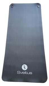 SVELTUS Fitnesz szőnyeg Training 140x60x1 cm fekete
