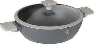 BerlingerHaus BH/7070 Lábas - Kovácsolt Alumínium, Matt Szürke