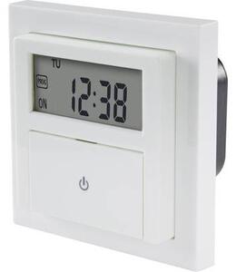 Süllyesztett, fali digitális időkapcsoló óra, 1800 W, visszaszámláló funkció, heti program, Sygonix SY-4504968