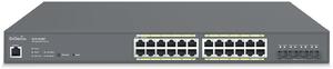 EnGenius ECS1528P hálózati kapcsoló Vezérelt L2+ Gigabit Ethernet (10/100/1000) Ethernet-áramellátás (PoE) támogatása Szürke