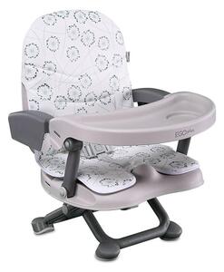 LORELLI Ego Plus székre szerelhető ülésmagasító - White Fluff PU Leather
