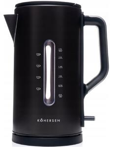 Kohersen Modern Matt A451 elektromos vízforraló 3000W fekete