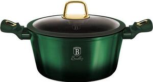 BerlingerHaus BH/6058 Emerald Collection Lábas - Kovácsolt Alumínium, Smaragdzöld