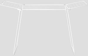 Brabantia HangOn Drying Rack Too ruhaszárító állvány, 18m szárítási hossz, integrált akasztó sín, 20kg teherbírás, összecsukható, acél, fehér - 232428