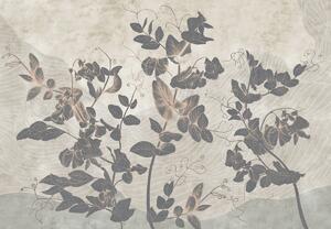 Fotótapéta - Texturált levelek (147x102 cm)