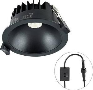 EVN C54N10090925 C54N10090925 LED-es beépíthető lámpa LED 10 W Fekete