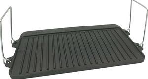 Kinghoff Öntöttvas Grill Lap 44 x 24 cm - Megfordítható KH-1262