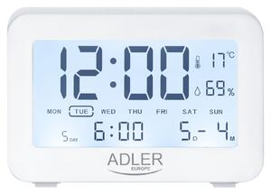 Adler AD 1196w Ébresztőóra - Fehér