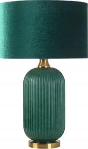Lampa stołowa Light Prestige Light Prestige Tamiza LP-1515/1T BIG GREEN lampa stołowa lampka 1x40W E27 zielona/złota