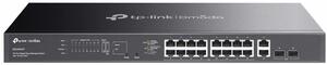 TP-Link Omada ES220GMP hálózati kapcsoló Vezérelt L2 Gigabit Ethernet (10/100/1000) Ethernet-áramellátás (PoE) támogatása Fekete