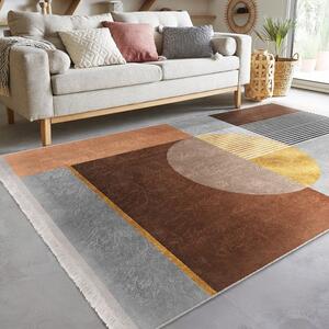 Szürke-barna szőnyeg 80x150 cm – Mila Home
