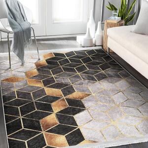 Szürke-aranyszínű szőnyeg 160x230 cm – Mila Home