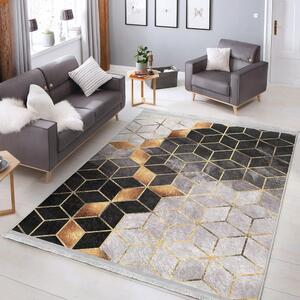 Szürke-aranyszínű szőnyeg 80x150 cm – Mila Home