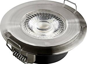 Heitronic DL7202 LED-es beépíthető lámpa LED Fixen beépített LED-es 5 W Nikkel (500668)