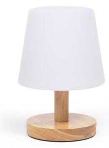 Natúr színű LED szabályozható asztali lámpa (magasság 22 cm) Ambar – Kave Home