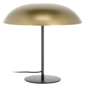 Aranyszínű asztali lámpa fém búrával (magasság 34 cm) Carlisa – Kave Home
