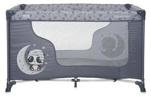 LORELLI Moonlight 1 Fix utazóágy - Cool Grey Pandas