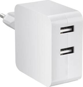 VOLTCRAFT SPS-2400/2+WH-N VC-11331785 USB-s töltőkészülék Aljzat dugó Kimeneti áram (max.) 4800 mA 2 x USB